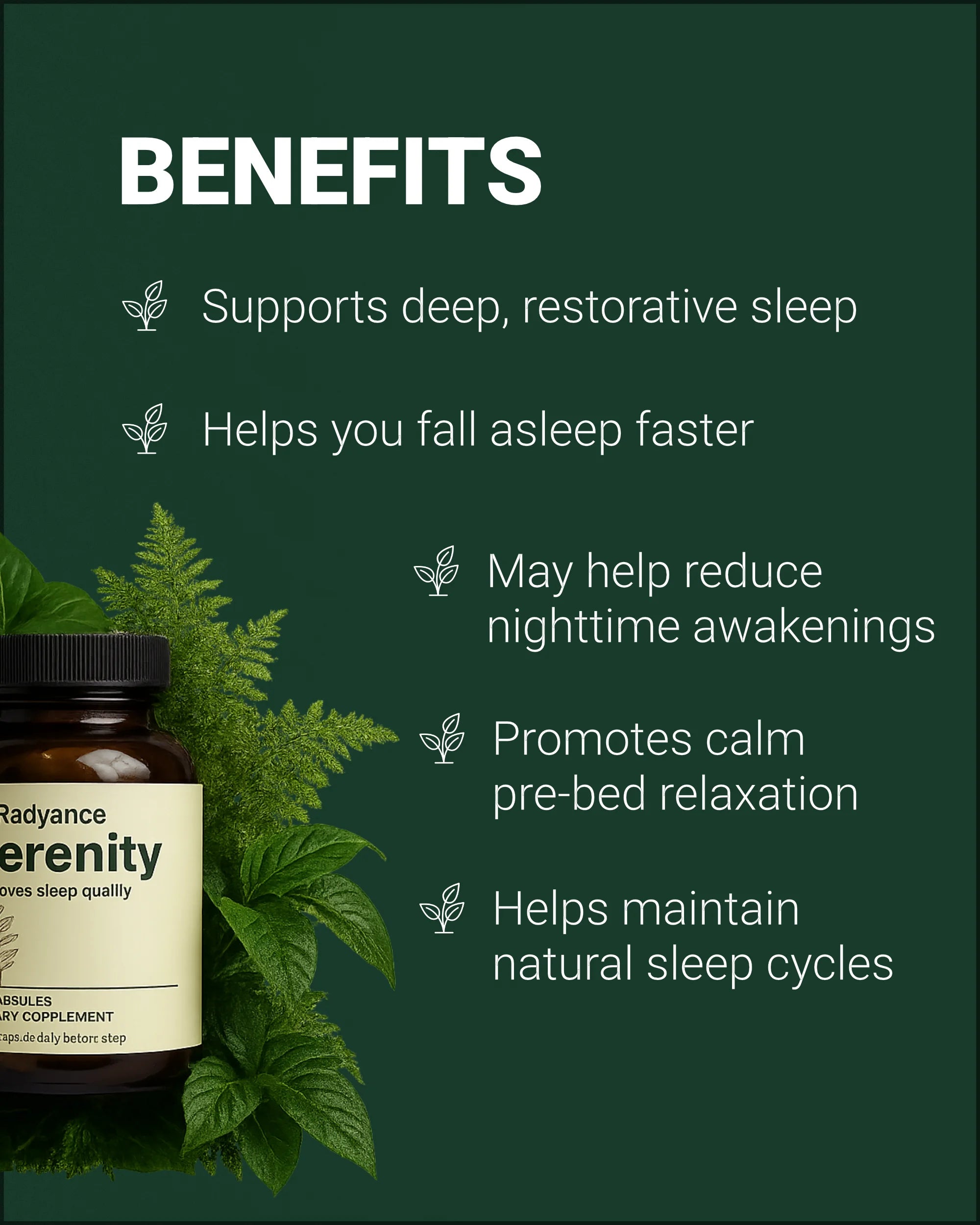 Serenity - Daily Sleep & Relaxation Supplement