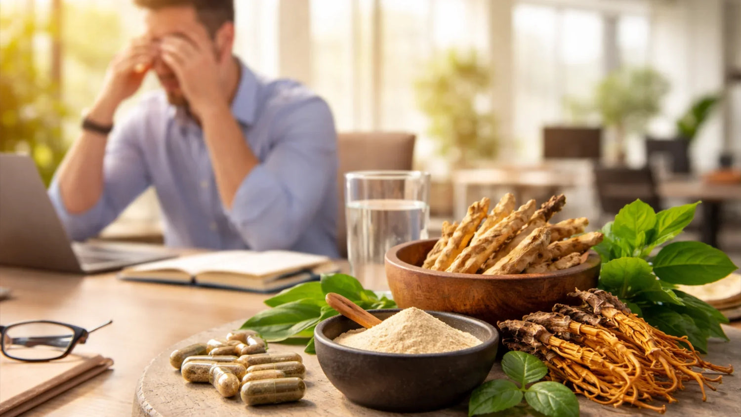 The 3pm Crash Isn't Normal — What Adaptogens Do That Coffee Can't