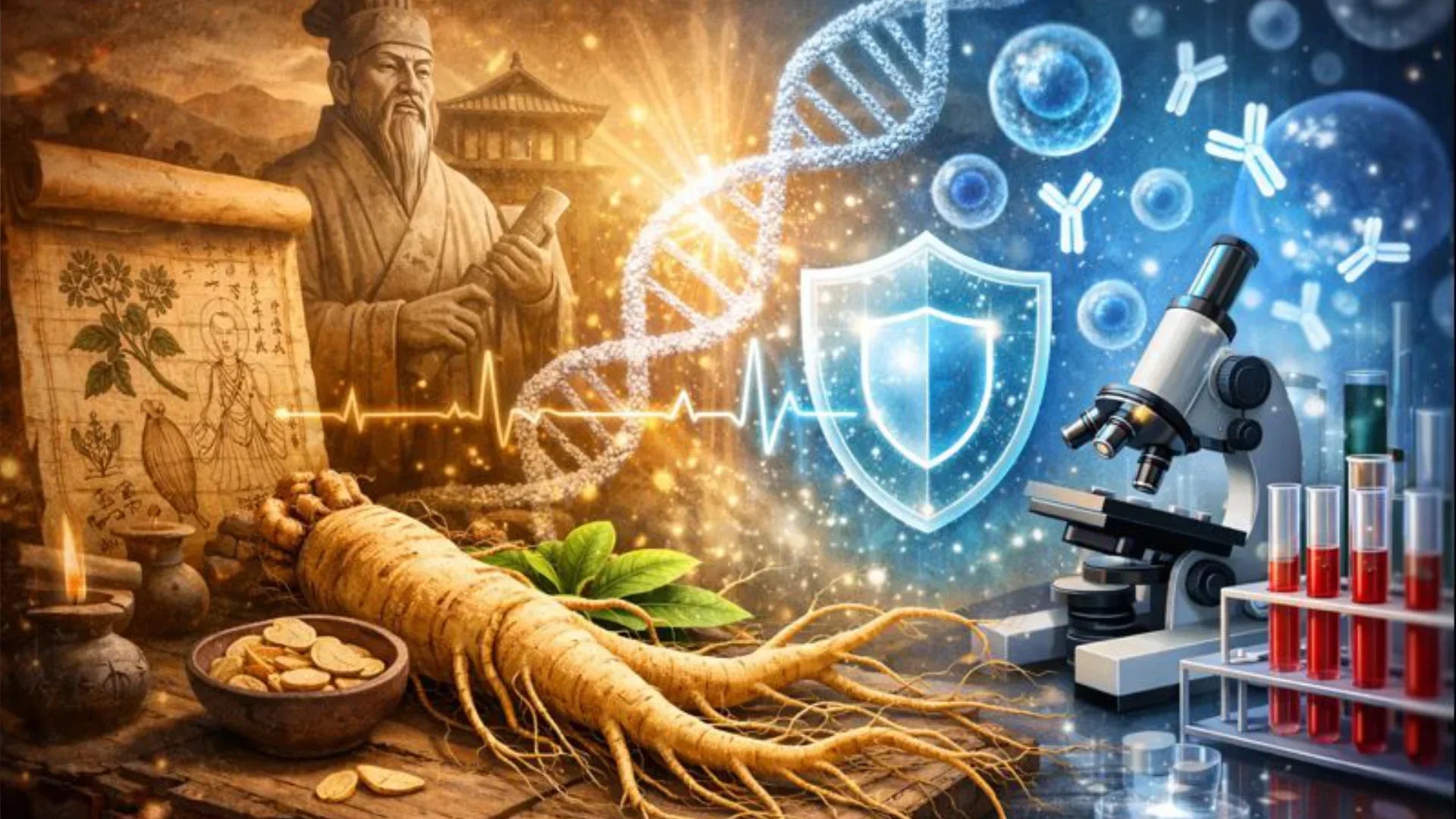 Panax Ginseng: The Science Behind "Steady" Energy and a Fortified Immune System