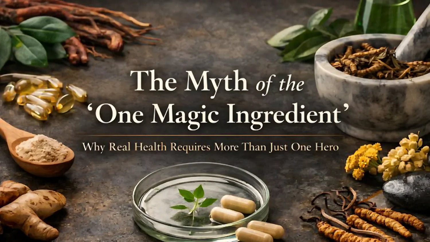 Single Ingredient vs. Blends: Why The “Magic Bullet” Supplement Fails
