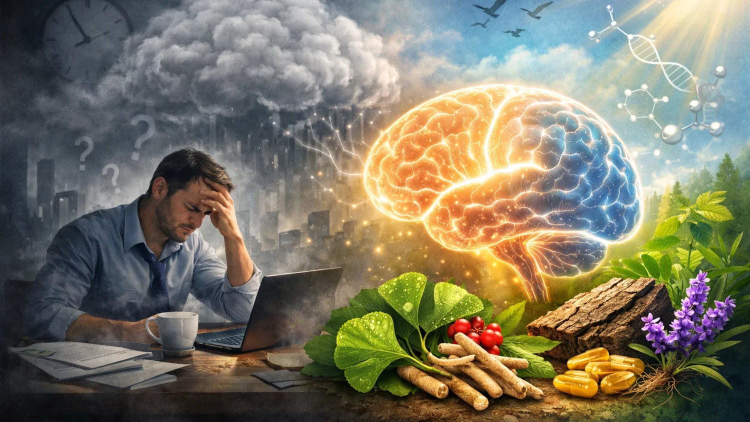 Brain Fog Is Not a Personality Trait — The Natural Nootropics That Actually Work