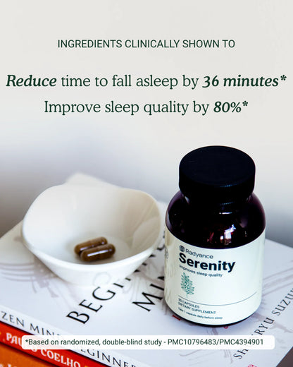 Serenity - Daily Sleep &amp; Relaxation Supplement