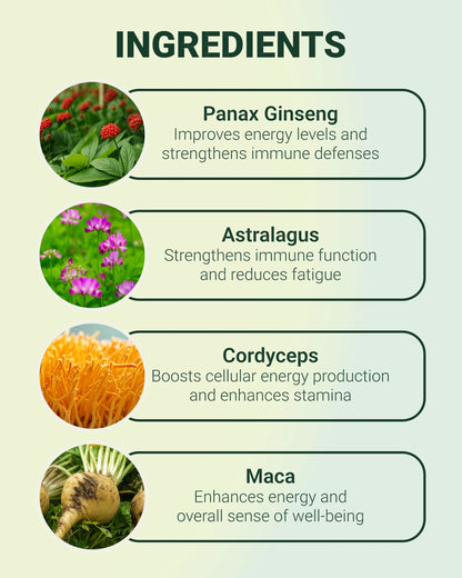 Vitality - Daily Energy &amp; Immune Support Supplement